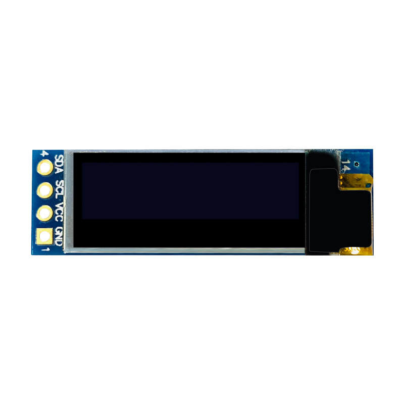 0.91 inch yellow oled display Module SSD1306 Drive I2C Interface 128*64  dots oled screen