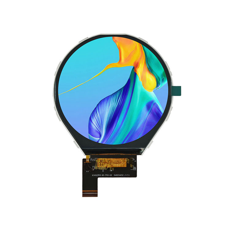 Tianma Round Display 3.4 inch circular tft lcd display 800x800 MIPI Interface