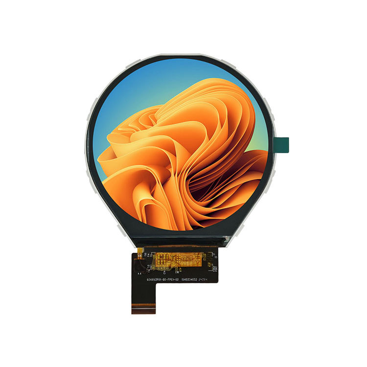 Tianma Round Display 3.4 inch circular tft lcd display 800x800 MIPI Interface